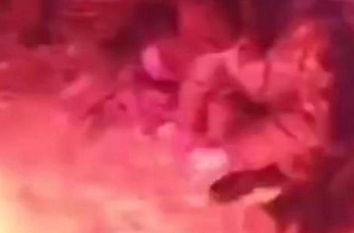 Erməni əsgər tonqal ətrafında qızınan hərbçilərimizə yaxınlaşır - VİDEO