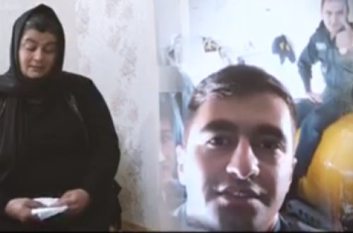 Ana şəhid oğlunun SEVDİYİ QIZI qəbri üstündə TANIDI - VİDEO