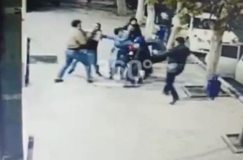 Uşaq atasının əlindən qaçırıldı - VİDEO