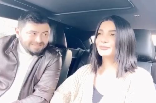 Qurdla nişanlısından SƏMİMİ GÖRÜNTÜLƏR - VİDEO