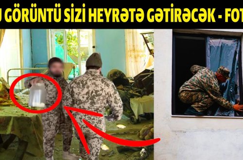 ŞOK VİDEO! ERMƏNİLƏR ƏSİRLƏRİMİZİN ÜSTÜNƏ GÖRÜN NƏ TÖKÜR - BAXIN