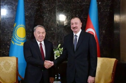 Nursultan Nazarbayev İlham Əliyevə məktub göndərdi