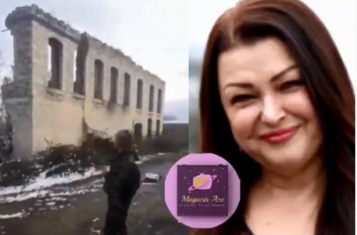 Firəngiz Mütəllimovanın Şuşadakı evinin görüntüləri - VİDEO