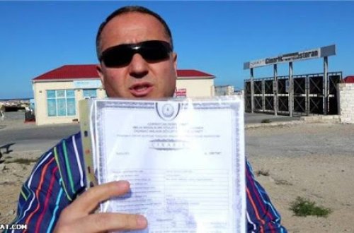 Əmlakı qəsb olunan Bakı sakini Bayraktara məktub yazdı - zərbə dronu istədi