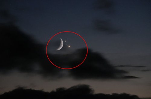 Yupiter və Saturnun “böyük qovuşması” kosmosdan qeydə alındı - FOTO