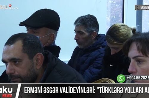 Erməni əsgər valideynləri ayağa qalxdı: “Türklərə yolları açın” - VİDEO