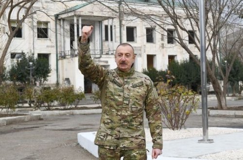 Prezident Qubadlıda şəhid Milli Qəhrəman Şükür Həmidovdan danışdı