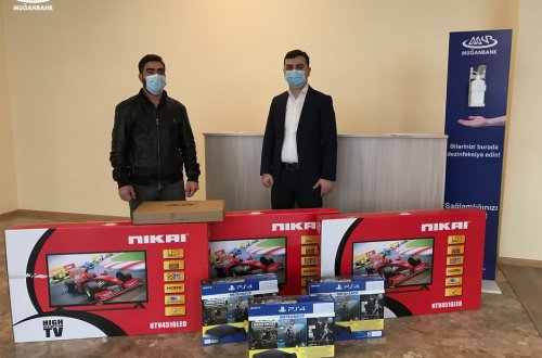 ”Muğanbank” ASC yeni il ərəfəsində aztəminatlı ailələri sevindirməyə davam edir - FOTOLAR