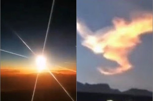 Yerə düşən meteorit şəhəri silkələdi - VİDEO