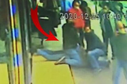 Qızıl mağazasında satıcı BIÇAQLANDI