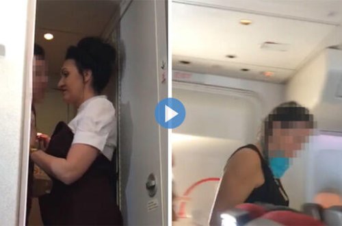 Azərbaycanda biabırçılıq! Kişi arvadını qatarda yad oğlanla tutdu  -  VİDEO