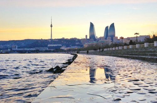 Bakı bulvarında dəhşətli hadisə: Anbaan video