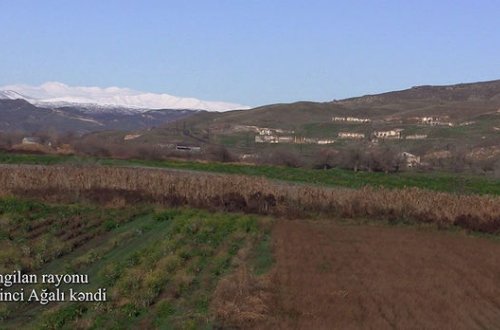 Zəngilan rayonunun Birinci Ağalı kəndindən görüntülər - VİDEO