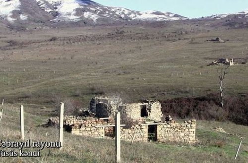 Кадры из села Нусус Джебраильского района - ВИДЕО