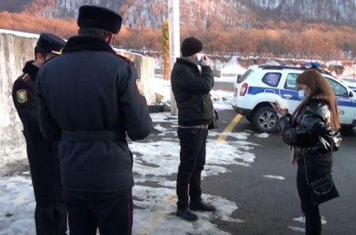 Qəbələyə isirahətə gələnlər inzibati məsuliyyətə cəlb edildi