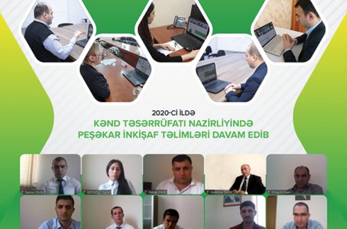 Gələn il aqrar sahə ilə bağlı yeni istiqamətlər üzrə təlimlər keçiriləcək