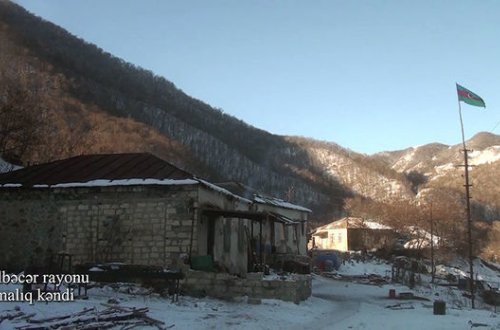 Кадры из села Алмалыг Кельбаджарского района - ВИДЕО