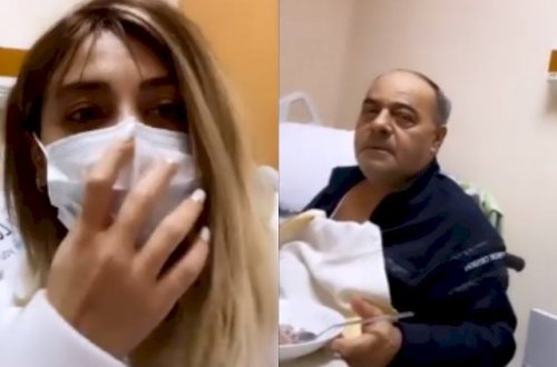 Röyanın atası xəstəxanaya yerləşdirildi - Video