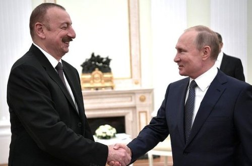Putin Cənubi Qafqazda təhlükəsizliyi gücləndirmək üçün Azərbaycanla əməkdaşlığa ümid edir