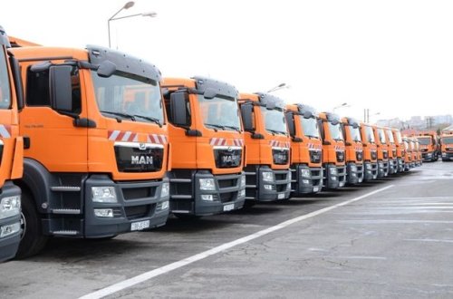 Paytaxtın kommunal xidmətləri üçün yeni texnikalar alınıb - FOTO