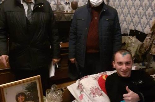 Nəsimi rayonunda Vətən Müharibəsi Şəhid Ailələrinə, iştirakçılarına və aztəminatlı ailələrə ərzaq bağlamaları təqdim olundu