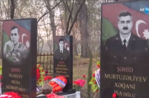 Bir kəndin qəhrəman övladları - VİDEO