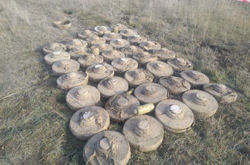 В ряде районов Азербайджана обезврежены сотни мин и неразорвавшихся боеприпасов - ФОТО