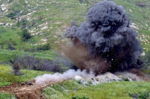 Füzulidə minaya düşən mülki şəxs vəfat etdi