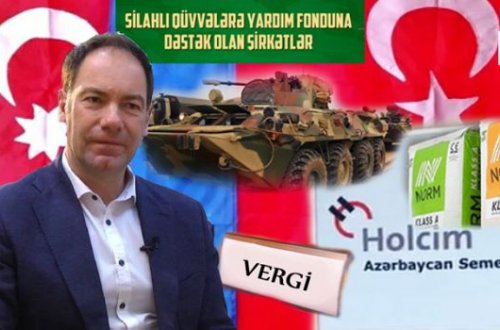 Zəfər günü “Holcim”in direktorundan Azərbaycan və Türkiyə bayrağına hörmətsizlik
