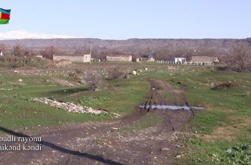 Qubadlının viran qoyulmuş kəndindən görüntülər - VİDEO