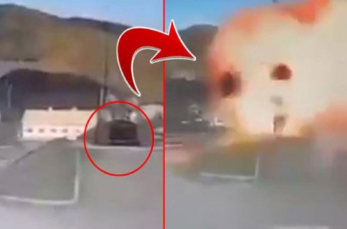 Ermənistanın S-300 silahının vurulma anının yeni videosu yayıldı