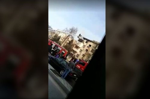 Bakıda beşmərtəbəli yaşayış binasında yanğın: Ölən var - YENİLƏNİB + VİDEO