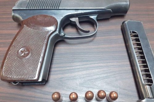 Bakıda silahlı şəxslər tutulub