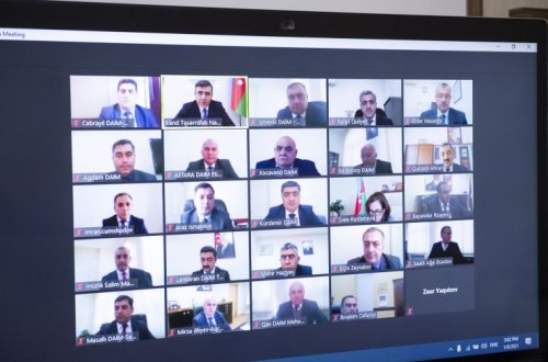 Barama istehsalının səmərəli təşkili mövzusunda onlayn müşavirə keçirilib