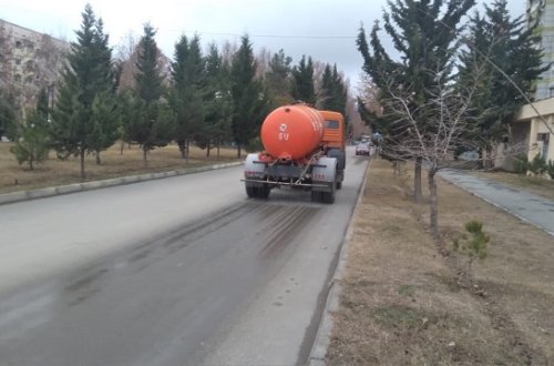 Mingəçevir şəhərində Koronovirusla mübarizə gündəlik olaraq gücləndirilmiş şəkildə davam etdirilir