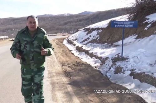 Mirşahin Ermənistan ərazisinə keçdi - VİDEO