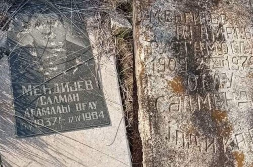 Ermənilər Cəbrayılda da qəbirləri dağıdıblar - FOTO