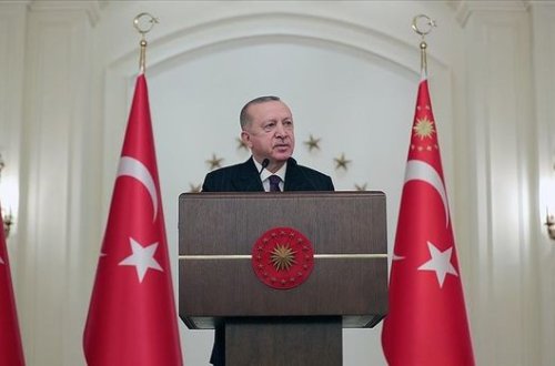 Ərdoğan: “Gec də olsa, Qarabağda ədalət təzahür etdi”