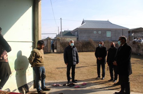 İmişlidə Şəhid ailələri ziyarət edilir - FOTOLAR