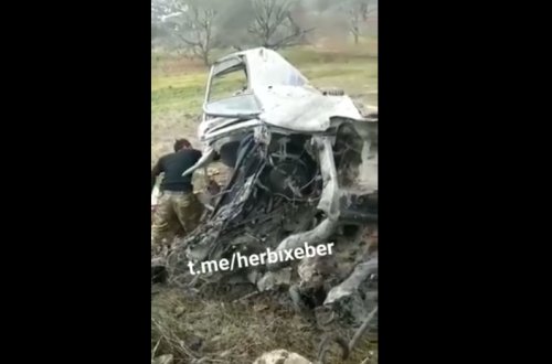 Tabor komandirimizin şəhid olma anının VİDEOSU YAYILDI