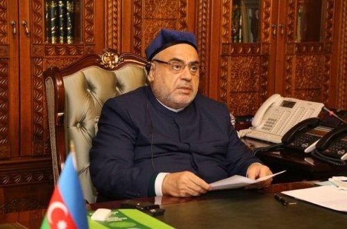 QMİ sədri: “Bu gün sülhün qorunması probleminin həllində dini liderlərin əməkdaşlığı vacibdir” - FOTO