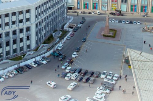 Dəmir Yolu Vağzalında yenilik: Müasir parklanma sahələri yaradılır - FOTO