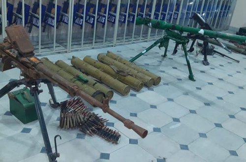 Düşmənin Suqovuşanda atıb qaçdığı silah-sursat aşkarlandı - FOTO