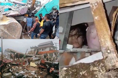 İndoneziyada dəhşətli zəlzələ: 600 yaralı – FOTO/VİDEO