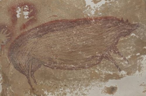 В Индонезии нашли древнейший наскальный рисунок