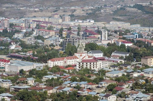 Ermənilər Xankəndini tərk edir - FOTO