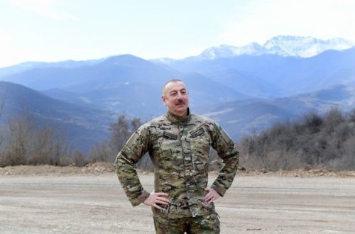 Президент Ильхам Алиев: Всего за два месяца мы открыли дорогу в Шушу - ВИДЕО