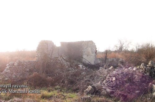 Cəbrayılın Böyük Mərcanlı kəndindən görüntülər - FOTO/VİDEO