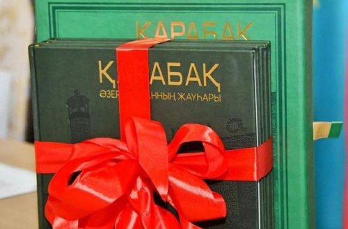 Türk Akademiyası Qarabağla bağlı üç kitabı Qazaxıstan türkcəsinə tərcümə edib - FOTO