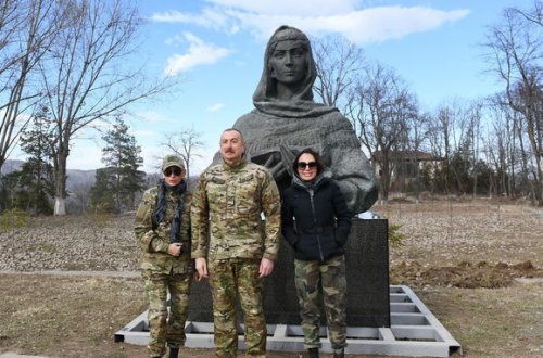 Первый вице-президент Мехрибан Алиева поделилась публикациями из Шуши - ФОТО